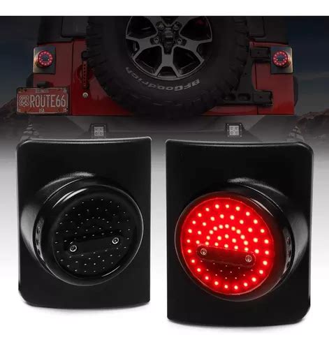 Luces Traseras Led Dkmght Para Jeep Wrangler Jk Jku 2007 Cuotas