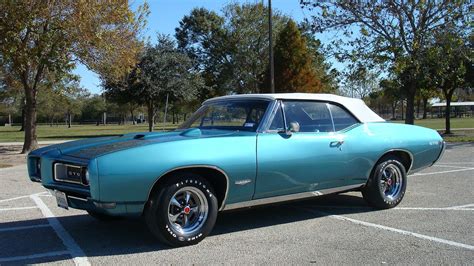 1968 Pontiac Gto Convertible For Sale At Auction Mecum Auctions