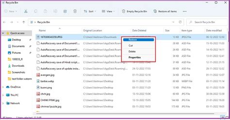 recover accidentally deleted folder   pc