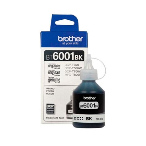 botella de tinta brother btbk negro tinta