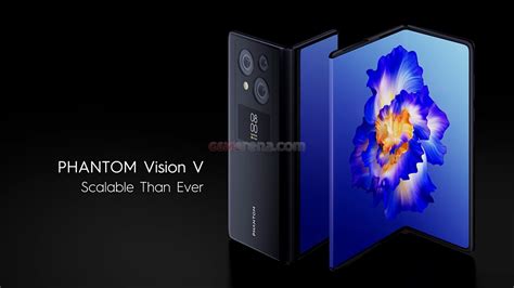 Imej Konsep Tecno Phantom Vision V Diperlihatkan Dengan Skrin Boleh