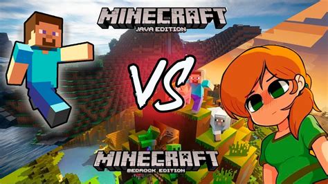 Las Grandes Diferencias Entre Minecraft Java Y Bedrock Youtube