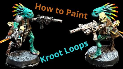 How To Paint Tau Empire Kroot Carnivores Youtube