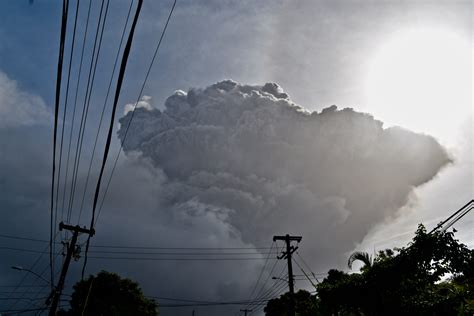 Ash Covered St Vincent Braces For More Volcanic Eruptions