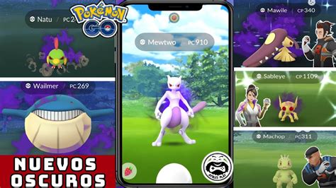 [fácil] Como Conseguir A Mewtwo Oscuro En Pokemon Go Nuevos PokÉmon