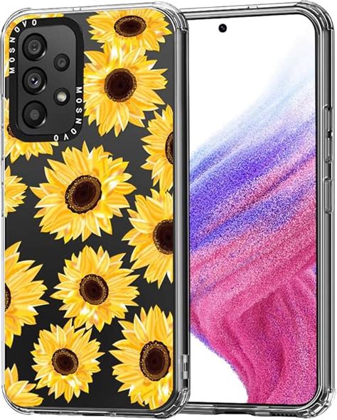 Mosnovo Handyh Lle Samsung A G H Lle Sonnenblume Muster Tpu Bumper