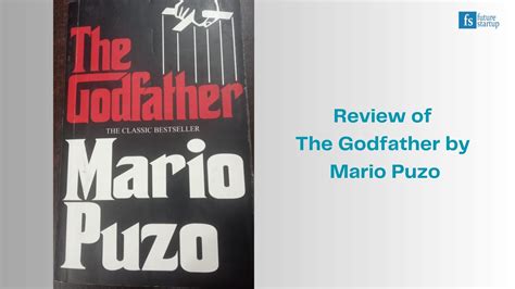 Book Review The Godfather By Mario Puzo Future Startup