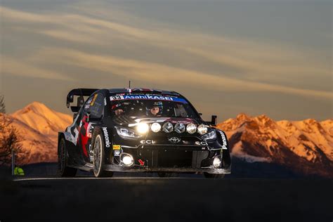 Monte Carlo Es Elfyn Evans Ouvre Le Bal