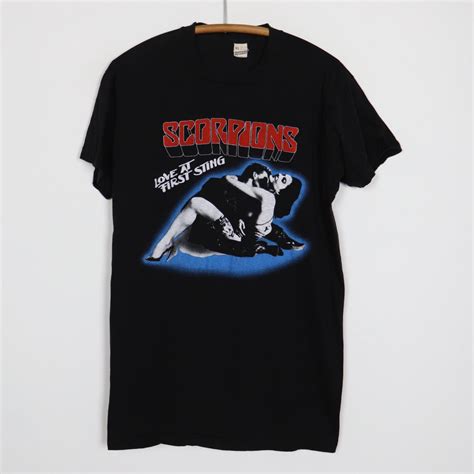 1984 Scorpions Love At First Sting Tour Shirt Wyco Vintage