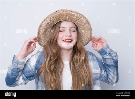 Girl Preteen Blonde Blue Eyes Hi Res Stock Photography And Images Alamy