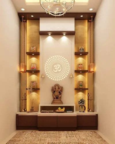 Pooja Room Interior Decoration Service At Rs Square Feet In