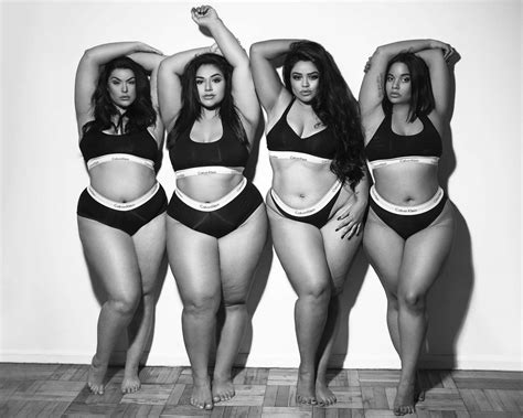 Plus Size Models Recreate Kardashian Jenner Calvin Klein Ads