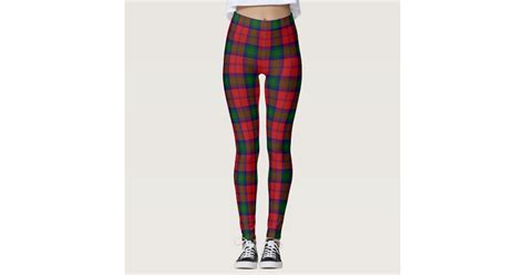 Clan Lindsay Tartan Plaid Scottish Kilt Pattern Leggings Zazzle