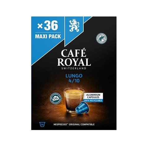 Café Royal Lungo 36 kapsler til Nespresso for kr 115 00