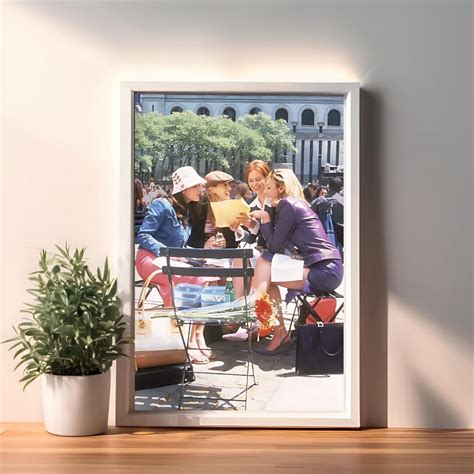 Sex And The City Poster Carrie Bradshaw Sarah Jessica Parker Sex In The City Wall Art And Just