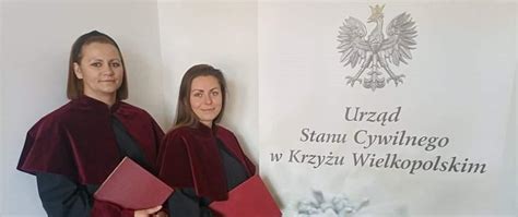 Nowe stroje w Urzędzie Stanu Cywilnego Gmina Krzyż Wielkopolski