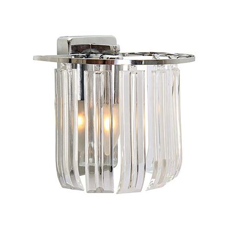 EUROLUX W423 OTIS CHROME WALL LIGHT Discount Lighting Wholesaler