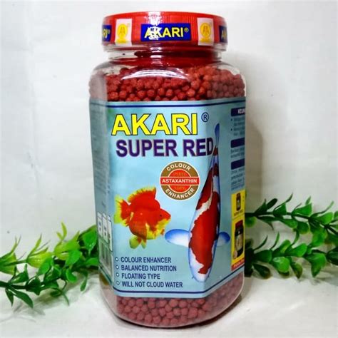 Jual Akari Super Red Pakan Ikan Koki Koi Berat Gr Shopee Indonesia