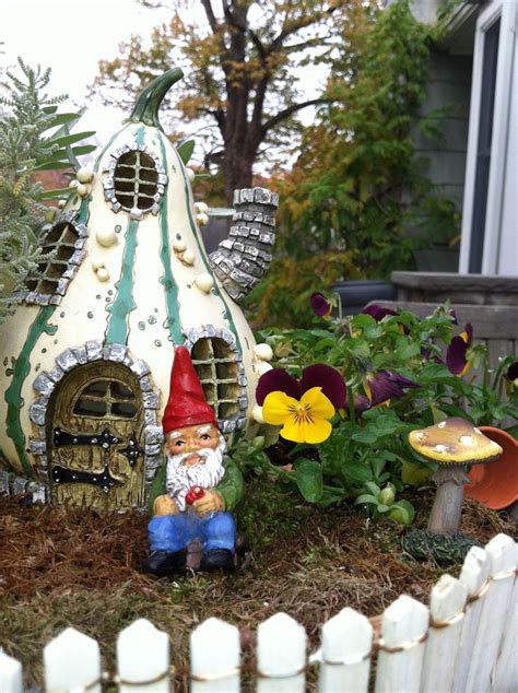 gnome garden | Gnome garden, Outdoor decor, Bird house