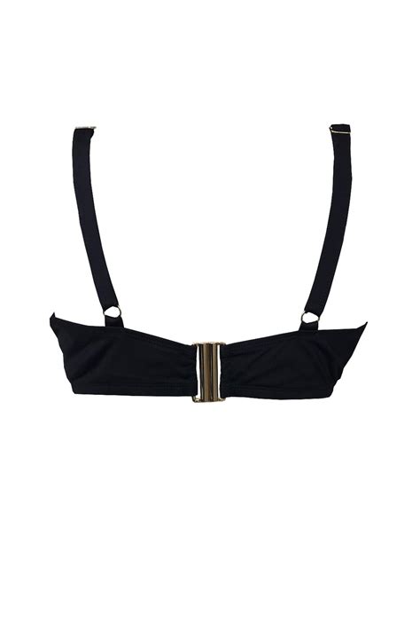 Bluepoint bikini top με λεπτή ρυθμιζόμενη τιράντα D Cup 2006697D