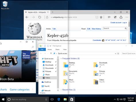 Cómo manejar múltiples ventanas en Windows 10