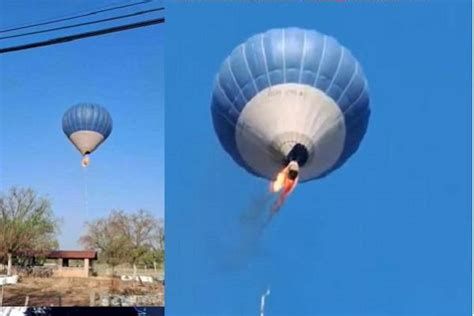 Tragedia Por Incendio De Globo Aerost Tico En Pleno Vuelo En Teotihuac N