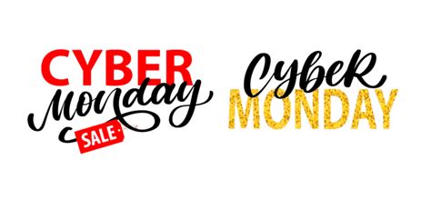 Cyber Monday Clipart Transparent Png Hd Cyber Monday Vector Lettering