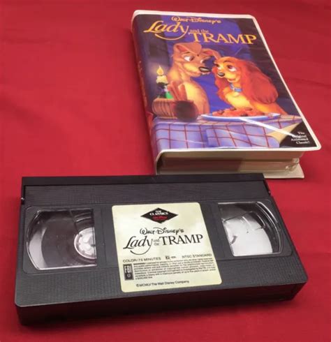 VHS WALT DISNEY S diamant noir rare bande classique avec étui EUR 554