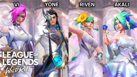 Wild Rift Crystal Rose 2022 Skins Reveal Yone Akali Riven And Vi