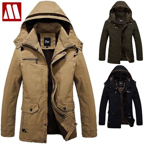 Military Style Winter Coats Men Han Coats