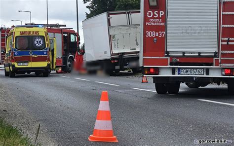 Miertelny Wypadek W Gorzowie Kieruj Cy Skuterem Zderzy Si Z Ci Ar Wk