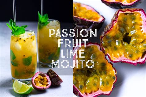 How To Make Fresh Passion Fruit Mojitos Days Of Jay