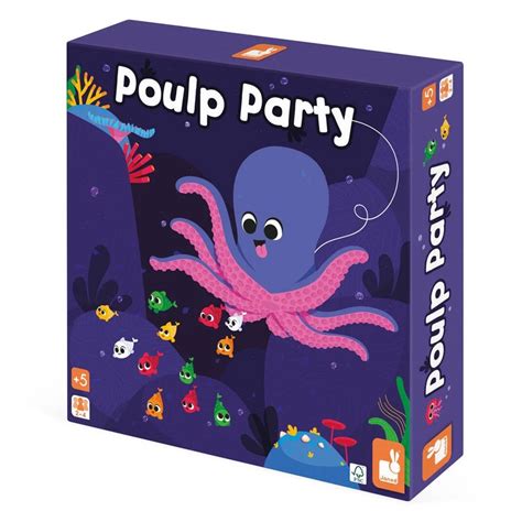 Poulp Party Un Jeu Janod Boutique Bcd Jeux