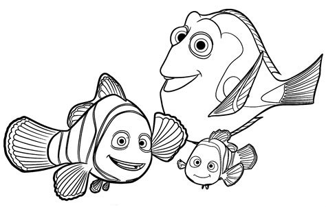 Desenhos De Procurando Nemo Para Colorir Bora Colorir