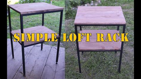 Простая лофт тумбочка своими руками | Simple loft rack diy - YouTube