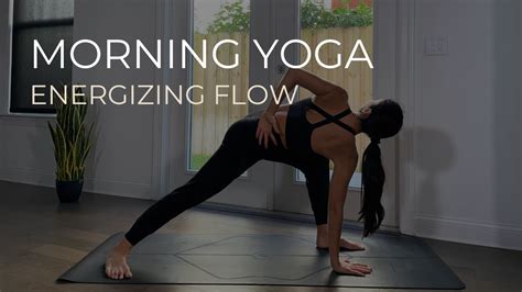 25 Minute Morning Vinyasa Yoga Flow Energizing Morning Workout YouTube