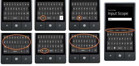 Windows Phone InputScope and keyboard layout – Share Our Ideas