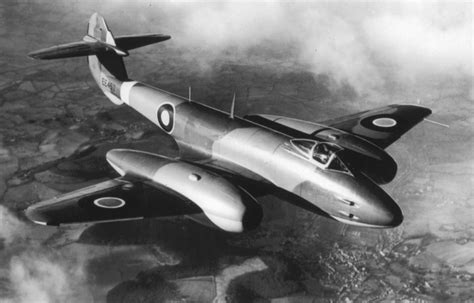 A Gloster Meteor Once Deflected A V 1 Flying Bomb With Its Wing War