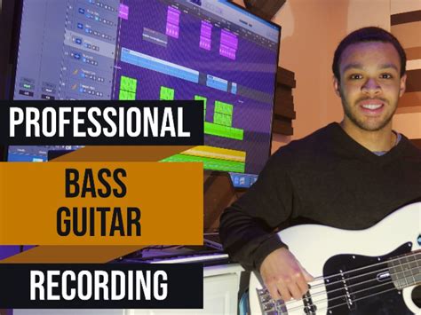 Professional Bass Guitar Recording For Your Song Upwork