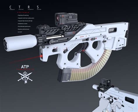 Submachine GUN High cap, Alex Penescu on ArtStation at https://www ...