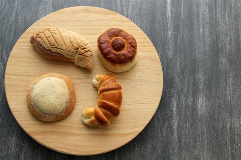 Sweet Bread Bisquet Croissant Ojo De Pancha And Gusano Freshly Made