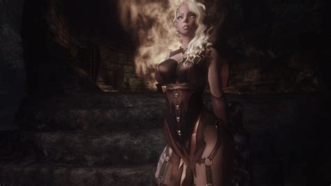 DX Celes Mercy Outfit CBBE An UUNP HDT BS Conversion 鎧アーマー Skyrim