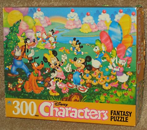 SOLD Disney Characters 300 Piece Fantasy Jigsaw Puzzle + Snow White 300 ...