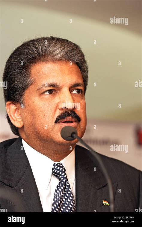 Anand Gopal Mahindra Indian Billionaire Businessman Chairman Of