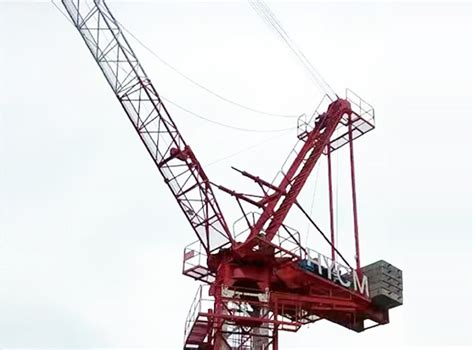 Flat Top Tower Crane Topkit Tower Crane Luffing