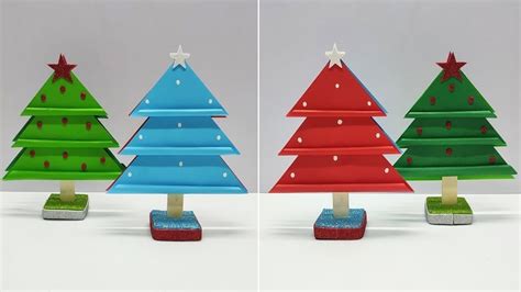 Christmas Tree Ideas Paper Christmas Tree Making Christmas