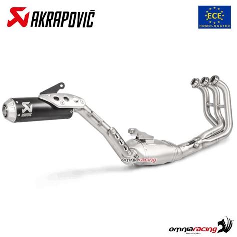 Akrapovic Complete Exhaust Approved Titanium Yamaha Xsr900 2016 2023