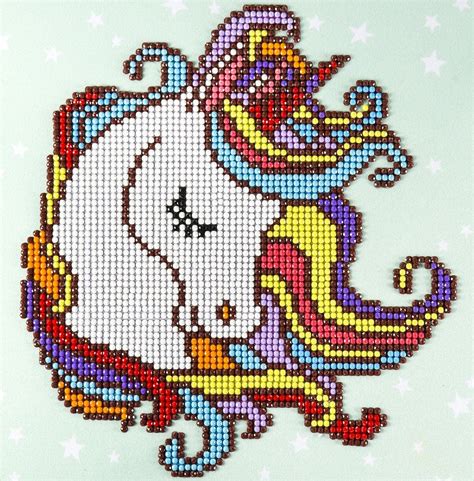 Diamond Art By Leisure Arts Diamond Painting Kits For Adults 8 X8 Beginner Fun Unicorn Full