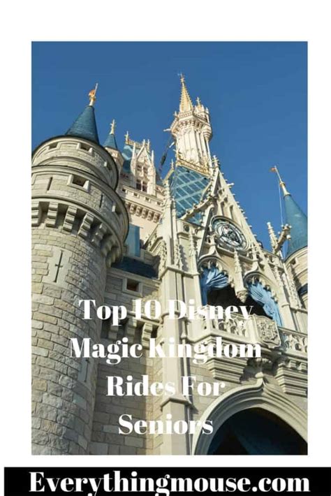 Disney Magic Kingdom Rides For Seniors