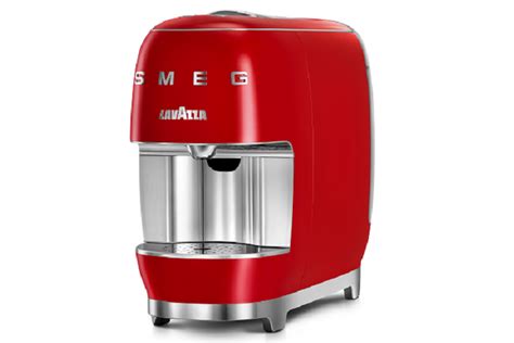 Lavazza A Modo Mio Smeg Capsule Coffee Machine Red Harvey Norman